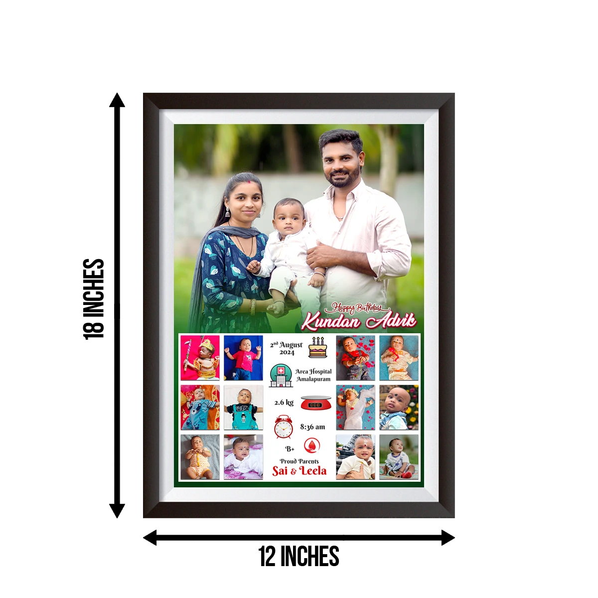 Customized Birthday Photo Frames SHC 2