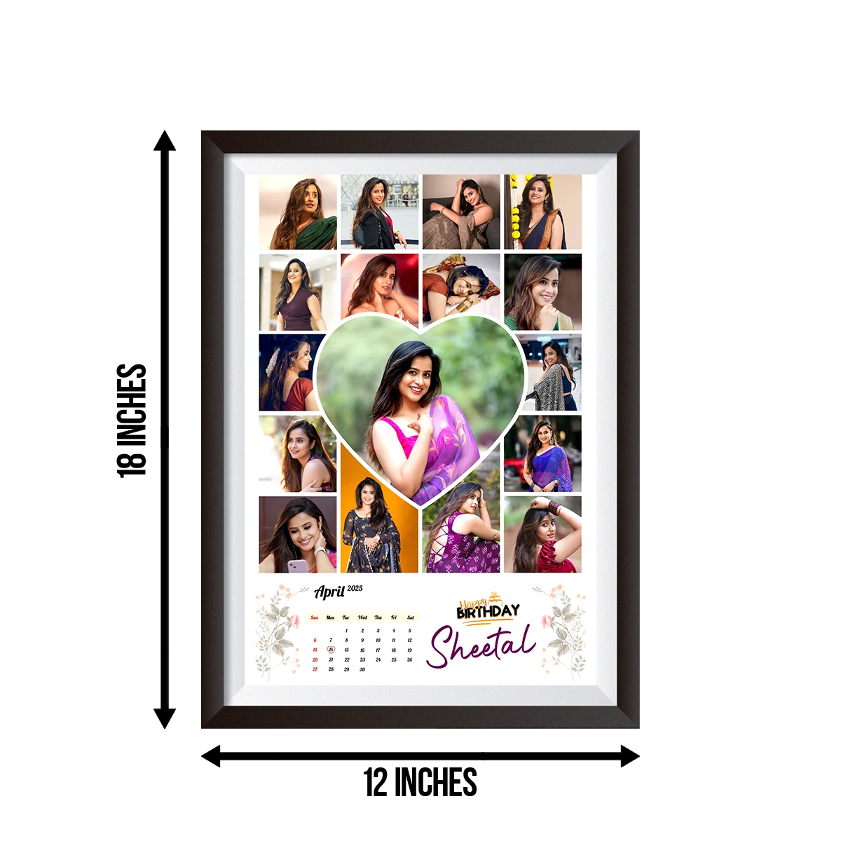 Customized Birthday Photo Frames SHC 7