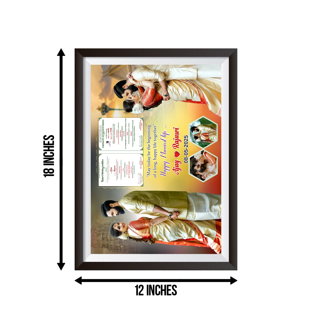 Customized Wedding Photo Frames SHC 2