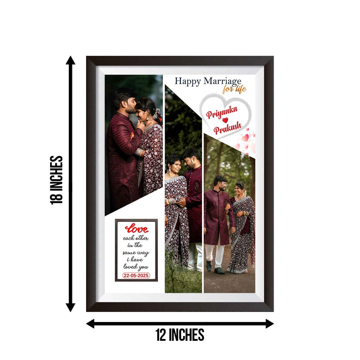 Customized Wedding Photo Frames SHC 4
