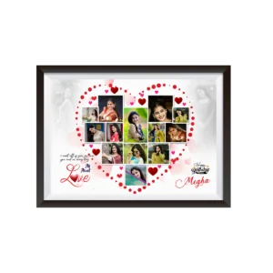Customized Love Collage Photo Frames